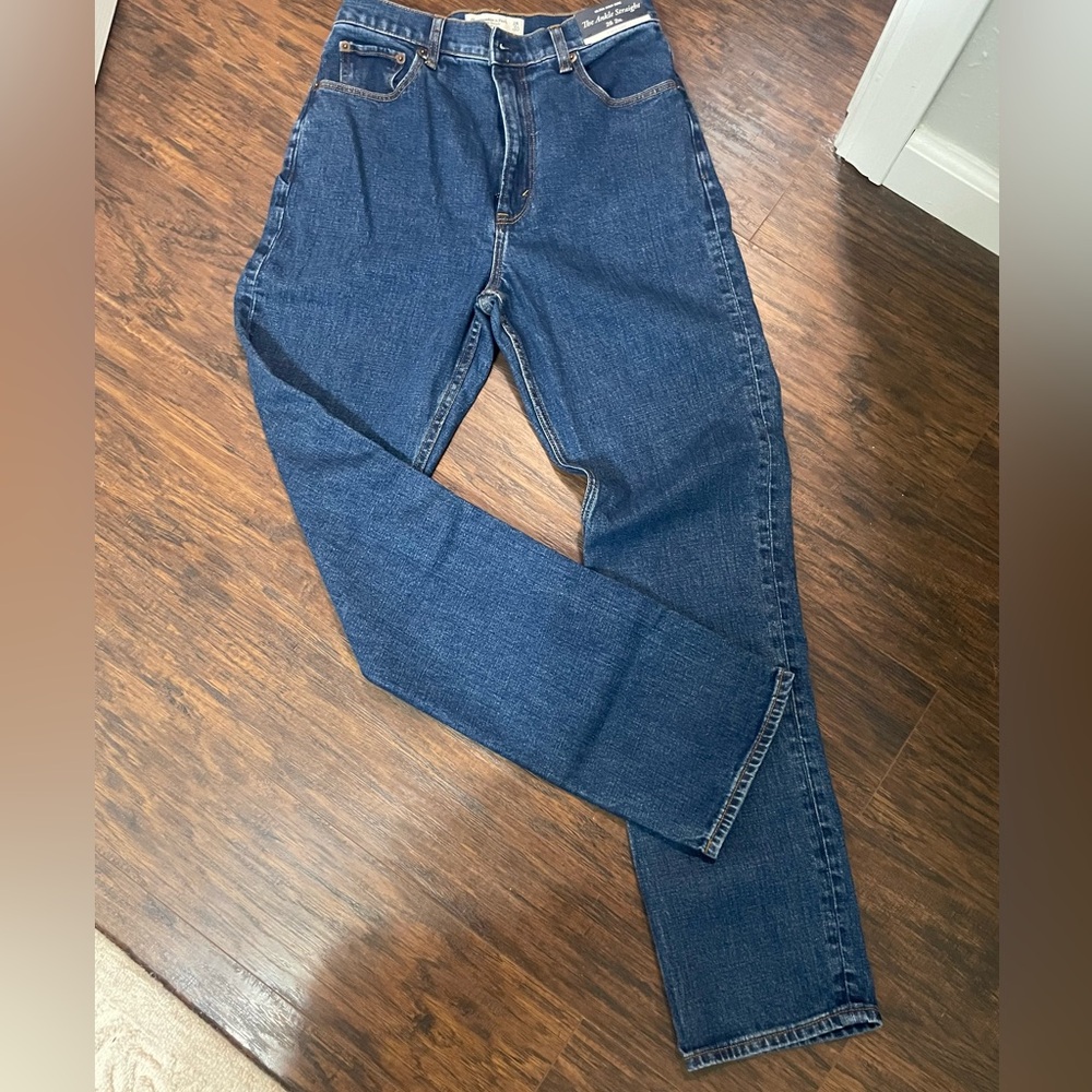 Abercrombie & Fitch Ultra High Rise Blue Jeans